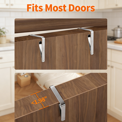 Organizer Storage, 5 Shelf Hanging Door Organizer with 5 Large Capacity Pockets